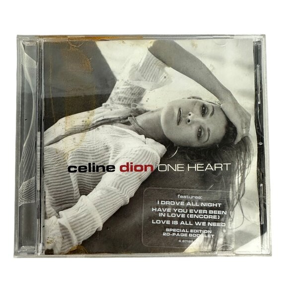 Celine Dion One Heart CD Album 2003 Special Edition Includes 20-Page Booklet Pop - Picture 1 of 8